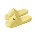 thumbnail image 3 of Xucatan Women's EVA Bathroom Slippers, Thick Sole Non Slip Shower Sandals with Cushioned Footbed, Quick Dry Anti Odor Washable Comfortable Home Shoes, Cute Pattern Design for Indoor Gift, 3 of 6