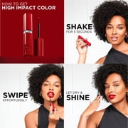 LOreal Paris Infallible Lacque Resistance Liquid Lipstick, Worth It Medium, 0.13 fl oz