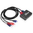 thumbnail image 1 of Conmutador Kvm Compatible Con Hdmi Convertidor Compatible Con Hdmi De Alto Rendimiento Ampliamente Compatible Adaptador Fácil De Usar Para El Trabajo En El Hogar Y La Oficina Vogacara EL011073-00, 1 of 6