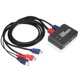 thumbnail image 1 of Conmutador Kvm Compatible Con Hdmi Convertidor Compatible Con Hdmi De Alto Rendimiento Ampliamente Compatible Adaptador Fácil De Usar Para El Trabajo En El Hogar Y La Oficina Cateissary EL011073-00, 1 of 6