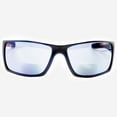 thumbnail image 4 of Bifocal Sunglasses for Men - Reader Sunglasses with Bifocals - Sport Wrap Around Reading Sun Glasses with Built In Readers - Palermo by VITENZI in Tortoise 3.00, 4 of 8