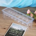 thumbnail image 1 of Filfeel Limit Comb Storage Case, Limit Comb Organizer Large Capacity Hair Clipper Storage Box, Hairdressing Accessory Plastic Professional Use For Storing Limit Combs, 1 of 8