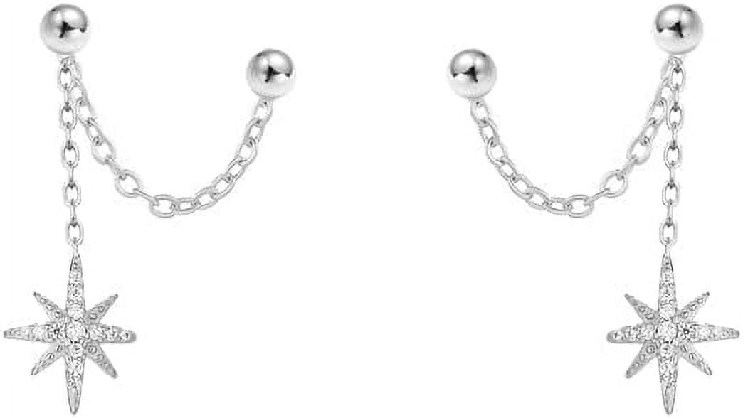 GND 183907 0.25 CTW-DIA Cn Fashion Twinkle Star Earring - Walmart.com