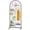 Black, variant on Grid Wall Panel 1 count Display Stand 2' x 5.2' FT White Grid Wall Panels Movable Retail Display Racks Floorstanding Gridwall Heavy Duty with Wheel for Art Craft Photo Displays Fair Trade Show