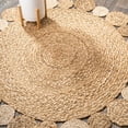 thumbnail image 2 of JONATHAN Y JONATHAN  Y Soleil Round Natural Jute hippie Circle Area Rug 5' Round, 2 of 5