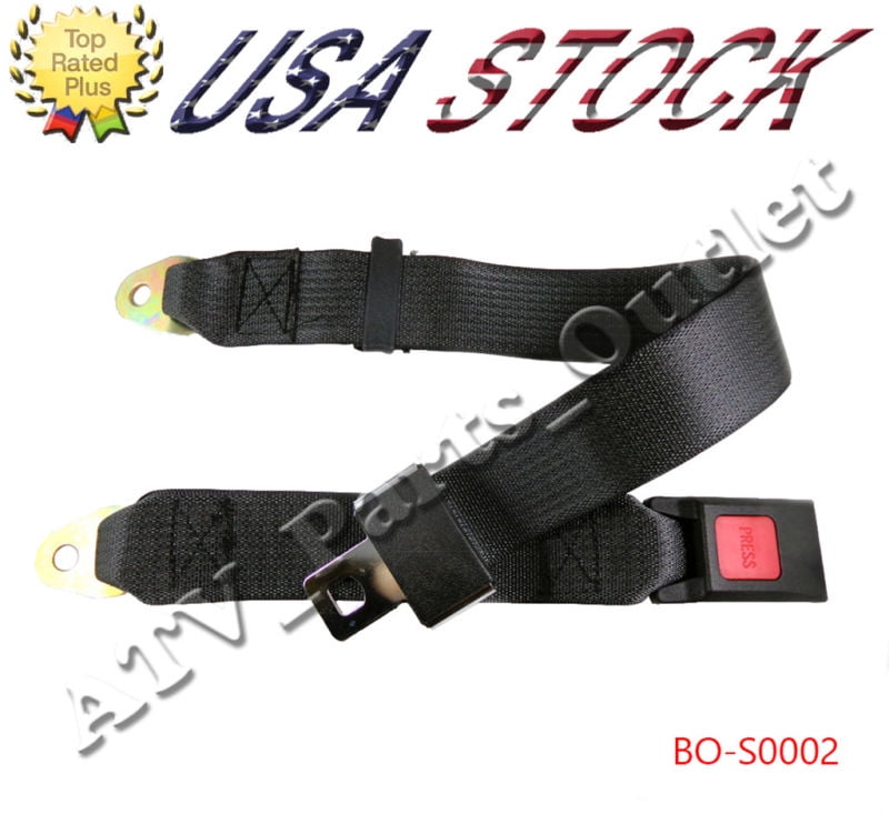 2 point Seat Saftey Belt Harness Kit Go Kart UTV Buggie Single Double