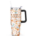 thumbnail image 2 of Mama Flowers 40oz Stainless Steel Vacuum Insulated Tumbler with Lid and Straw Gifts for Mom Friend Sister Grandma, 2 of 7
