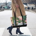 thumbnail image 4 of FORMRS Canvas Laptop Tote Bag for Women with 15.6" Computer Compartments Shoulder Handbag, Floral Vase, 4 of 7