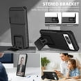 thumbnail image 2 of for Google Pixel 8 Phone Case with Tempered Glass Screen Protector Slide Camera Lens Kickstand Military-Grade Bumpers  Shockproof Protective Cover for Women Men Girls Black, 2 of 14