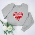 thumbnail image 2 of Penkiiy Mama Sweatshirt de manga larga Cheer Mom Shirt para Béisbol Fútbol Fútbol Baile Baile Sport Suéter Top M Gris, 2 of 7