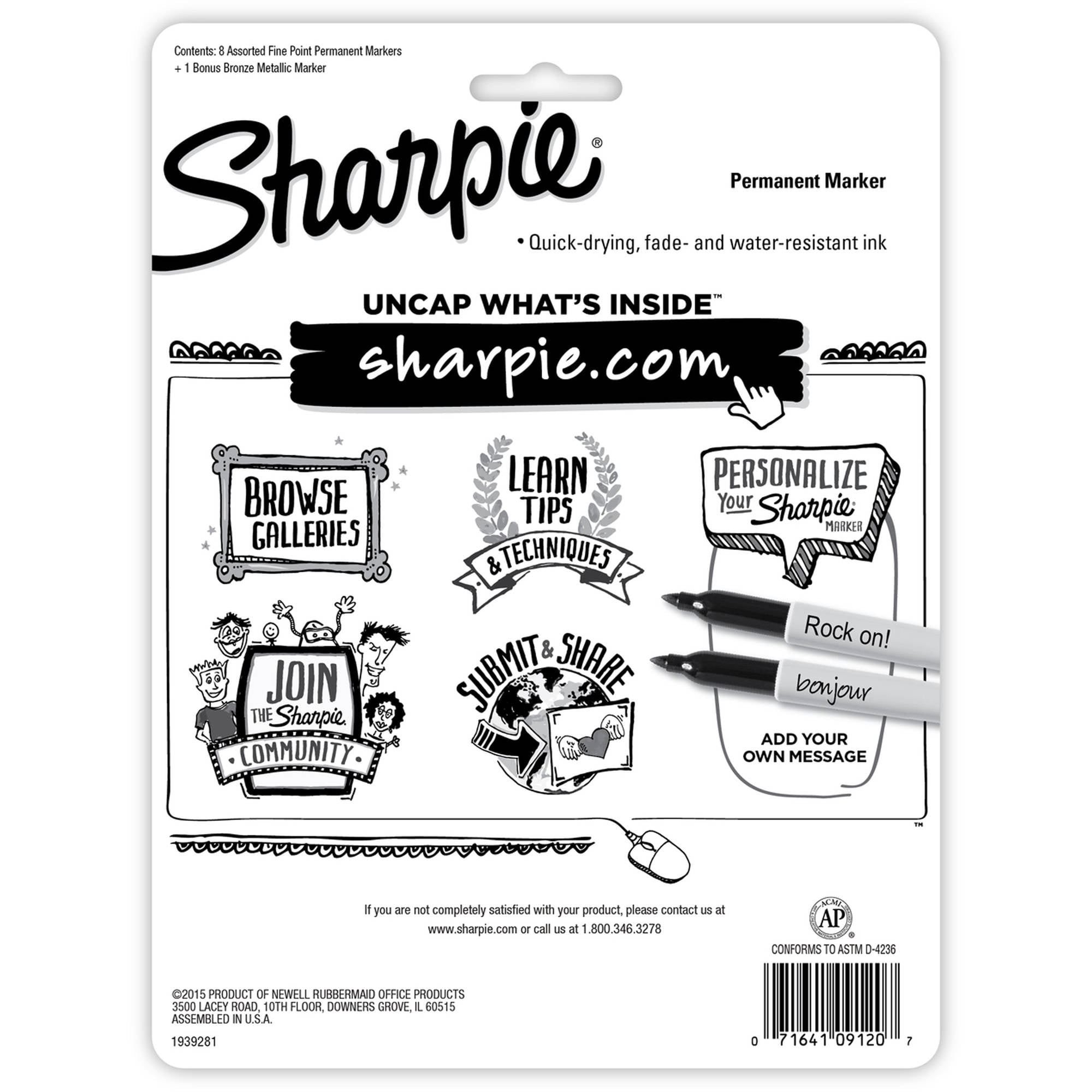 SHARPIE: Permanent Marker (Metallic Bronze) – Doodlebugs