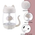 thumbnail image 3 of Humidificador USB Cool Mist con modo de niebla ajustable, tanque de agua de 350 ml que dura hasta 6 horas, cambio de luces LED de 7 colores, apagado automático sin agua para dormitorio, hogar, oficina, 3 of 8