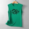 thumbnail image 5 of HomeGardon Summmer Tank Tops 2025 Women Tank Tops Plus Size,Women's Summer Sleeveless Top Regular Round Neck Printed Sleeveless Tank Top,S-XXL, 5 of 5