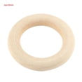 thumbnail image 2 of LAFGUR Wooden Ring,20Pcs Natural Unfinished Wood Rings Wooden Round DIY Craft Jewelry Making Accessory New, Ring Wood, 2 of 8