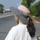 thumbnail image 2 of Women Sun Hat Wide Brim UV Protection Foldable 56-58CM (Pink), 2 of 5