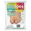 ZenToes Pack of 4 Toe Separators and Spreaders For Bunion, Overlapping Toes and Drift Pain Pads (Beige)