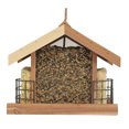 thumbnail image 4 of Perky-Pet Brown Cedar Deluxe Wild Bird Chalet Feeder - 5 lb Capacity, 4 of 4