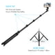 thumbnail image 5 of 157cm/ 61.8in Smartphone Selfie Stick Trípode Escritorio de mano extensible, 5 of 8