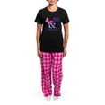 thumbnail image 4 of CafePress - 80 And Fabulous Women's Dark Pajamas - Women's Short Sleeve Print T-Shirt and Pants Dark Cotton Pajama Set, 4 of 7