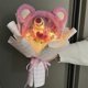thumbnail image 5 of Sanrio Kawaii Cinnamoroll My Melody Peluches Ramo de flores Lindo Dibujos Animados Peluche Suave Muñeca Niña Regalos de Cumpleaños Día de San Valentín, C, C, 5 of 5