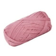 thumbnail image 1 of 2 Pcs Fil Plat Tricoté à la Main Tissé Coussin Fil Panier Plat Couverture Tressée Bricolage Crochet Coussin Fil pour Crocheter, 1 of 6