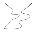 thumbnail image 2 of Chic Chain Hanging Rope Retainer for Women Alloy Cord String , Black, 2 of 7