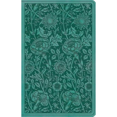 ESV Premium Gift Bible (Trutone, Teal, Floral