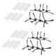 thumbnail image 1 of Accesorios de cepillo de borde de filtro HEPA de repuesto BANYUO para OKP Life K2 K3 K4 Lefant M210 M210S M210B M213 2 juegos, 1 of 3