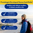 thumbnail image 2 of Doctor Butler's Maximum Strength Hemorrhoid & Fissure Ointment 12 to-Go Packets - Instant Pain Relief Hemorrhoid Treatment with Lidocaine, Internal & External Itching, Burning and Swelling Relief, 2 of 7