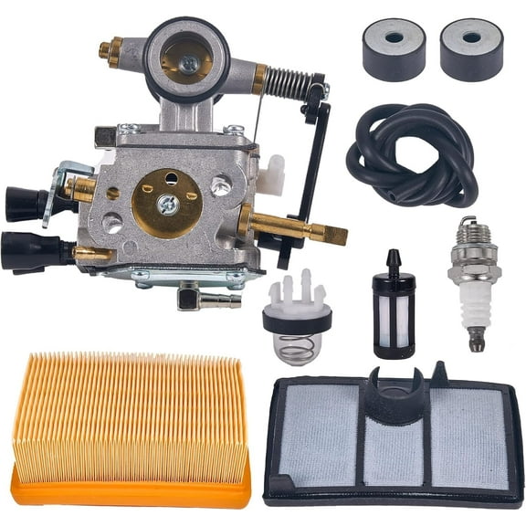 Carburetor Carb Kit Replacement for Stihl TS700 TS800 Cut-Off Saw for Walbro WJ114 for Tillotson HS314A Replaces OEM 4224-120-0650