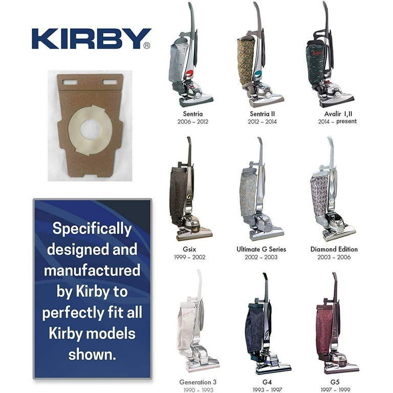 10 sacchetti per Kirby G10 Sentria G2 G3 G2000 G4