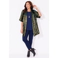 thumbnail image 5 of Catherines Women's Plus Size In-Vogue Velvet wrap, 5 of 6