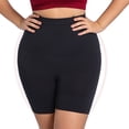 thumbnail image 2 of BiZtdJrK Black Shapewear for Women Tummy Control High Waist Body Shaper Thigh Slimmer Stretch Butt Lifting Shaping Shorts Under Dress L, 2 of 6