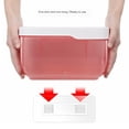 thumbnail image 3 of Caja de pañuelos de baño 2 en 1, soporte para teléfono y tableta, sin perforaciones, moderna, sólida, A++ Rosa S, 3 of 9
