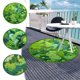 thumbnail image 1 of Alfombra redonda de musgo verde, imitación de alfombra, antideslizante, ideal para dormitorio, sala de estar, balcón, manta de noche y decoración con vegetación. Blahzhy, 1 of 8
