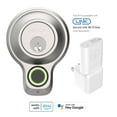 thumbnail image 5 of Lockly Flex Touch Satin Nickel Single-Cylinder Bluetooth Mobile App Controlled Deadbolt Lock with Biometric 3D Fingerprint, 5 of 7