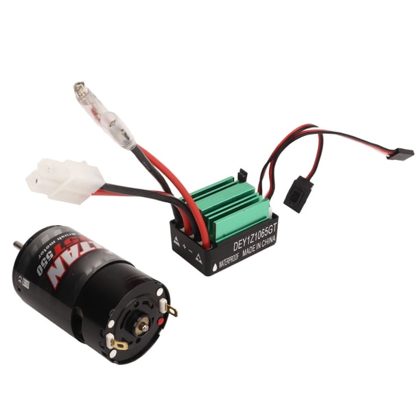 Motor cepillado, motor cepillado para coche RC Accesorios para coche RC Un diseño ESC cepillado de clase mundial