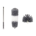 thumbnail image 2 of cpengpj Clearance Duster With Extension Pole(Stainless Steel), 100 In Extra Long Microfiber & Domed Cobwebs Double Replacement Heads Extendable Dusters, 2 of 9