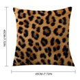 thumbnail image 3 of Pillow Cover Leopard Print Fashion Cushion Case Pillow Protector for Bedroom, 3 of 9