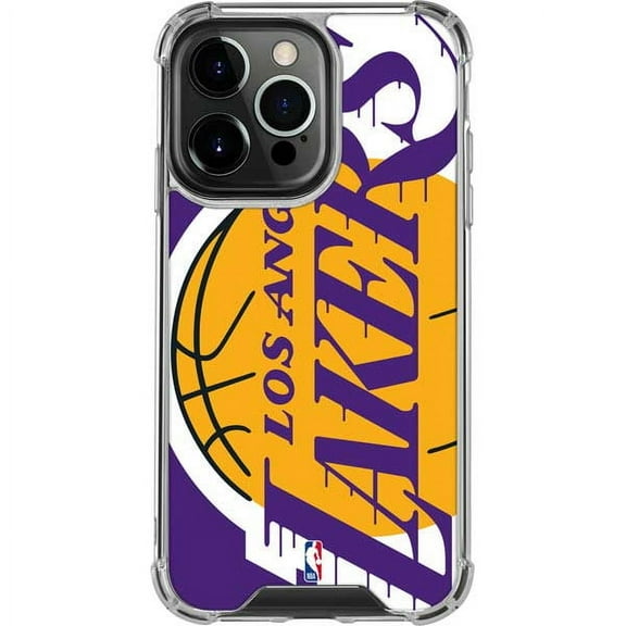 Skinit NBA Los Angeles Lakers Large Logo iPhone 15 Pro Max Clear Case
