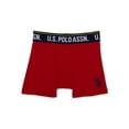 thumbnail image 6 of U.S. Polo Assn. Boys Cotton Tagless Underwear Boxer Briefs, 5- Pack, Sizes (S-XXL), 6 of 7