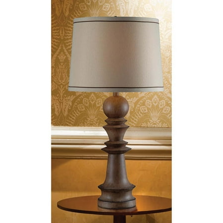 Kenroy Home 32222 Table Lamps Gambit Lamps ;Aruba Teak