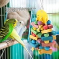 thumbnail image 4 of Juguete colgante de madera para loros Bling Bling Grado profesional, 4 of 9