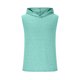 thumbnail image 3 of Camiseta sin mangas con cuello en V para hombre, túnica holgada con capucha, blusa de verano con capucha, ropa de secado rápido y para fitness, camisetas sin mangas elásticas con protección solar para, 3 of 5