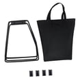 thumbnail image 1 of Soporte plegable para nevera, soporte para maletas, soporte de metal para bolsas de basura con bolsa de transporte, soporte plegable para pesca al, 1 of 8