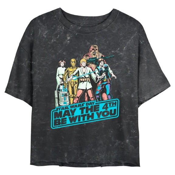 Juniors Star Wars May The Fourth Day T Shirt