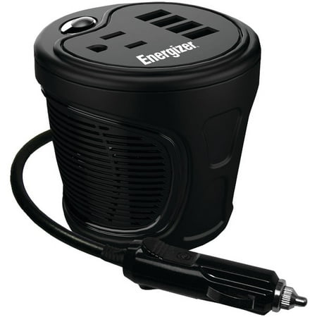 Brand New ENERGIZER EN180 12-Volt Cup Holder Power Inverter (180 (Best Cup Holder Power Inverter)