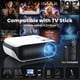 thumbnail image 5 of Proyector HAPPRUN H1 nativo 1080P Bluetooth 5.1 Full HD, 5 of 8