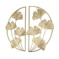 thumbnail image 1 of Decoración Para Colgar En La Pared Con Hojas Doradas, Decoración De Pared Dorada De Hierro, Preciosa Y Vívida Para La Oficina, 1 of 7