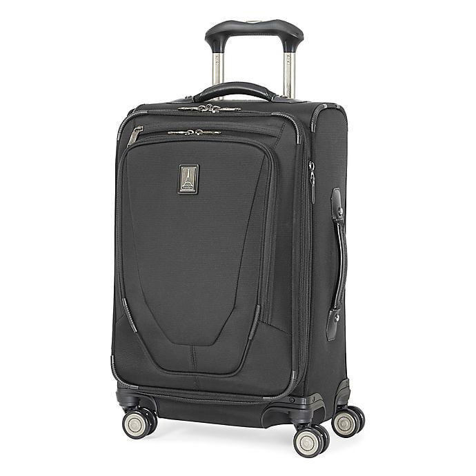 Travelpro Luggage Crew 11 21 Carry-on Expandable Spinner w/Suiter and USB Port Patriot Blue